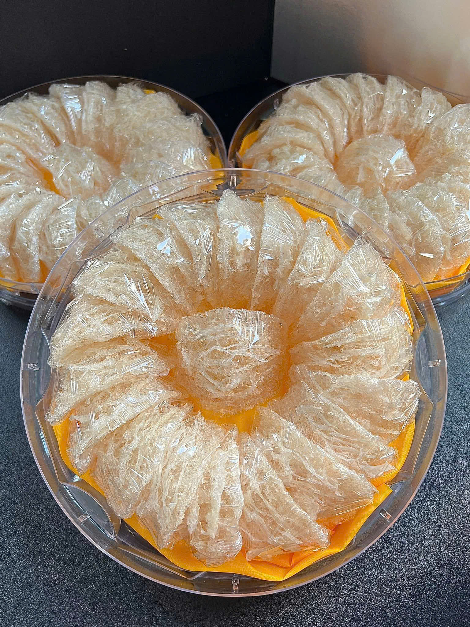 Yến tinh chế sợi rối